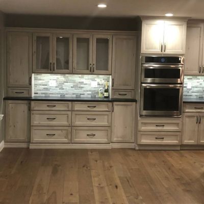luxury vinyl floors in Denver, CO,  kitchen remodel